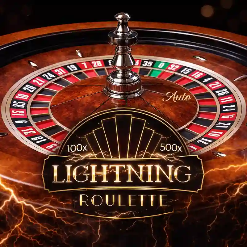 Auto Lightning Roulette high stakes casino game interface