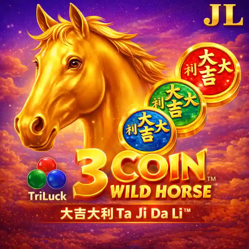 3 Coin Wild Horse Slot Game