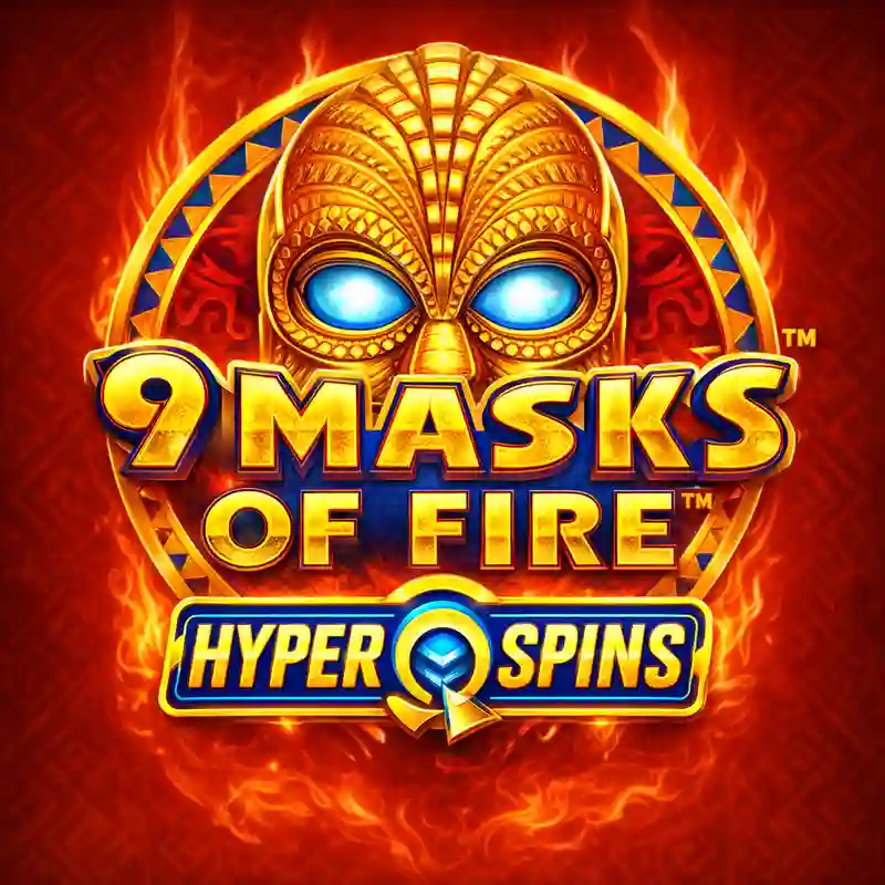 9 Masks of Fire Hyperspins slot game interface at jl16 online casino